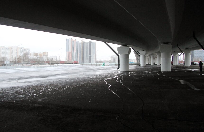 Открыто движение по путепроводу в районе Рябиновой улицы 16 фото