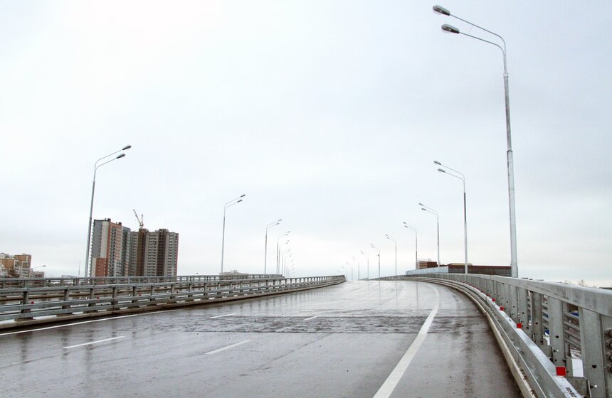 Открыто движение по путепроводу в районе Рябиновой улицы 14 фото