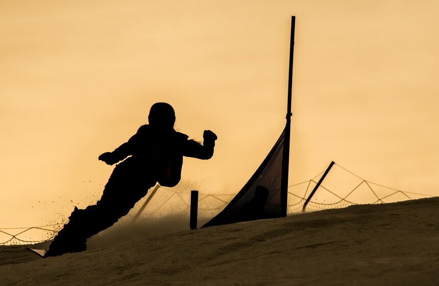 В Москве розыграли Кубок "Федерации" по сноуборду в дисциплине параллельный слалом.<br /><br />Фото: m24.ru/Игорь Иванко