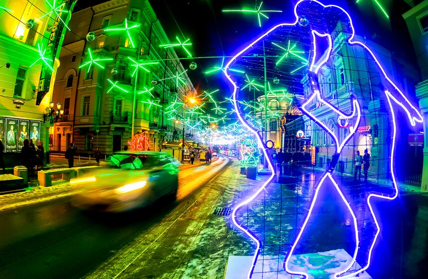 В ожидании Нового года: предпраздничная столица в фотографиях 15 фото