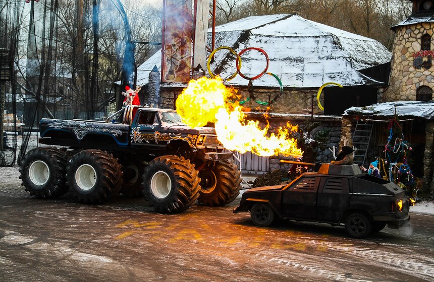 "Каскадерская Елка" в стилистике Толкиена 7 фото