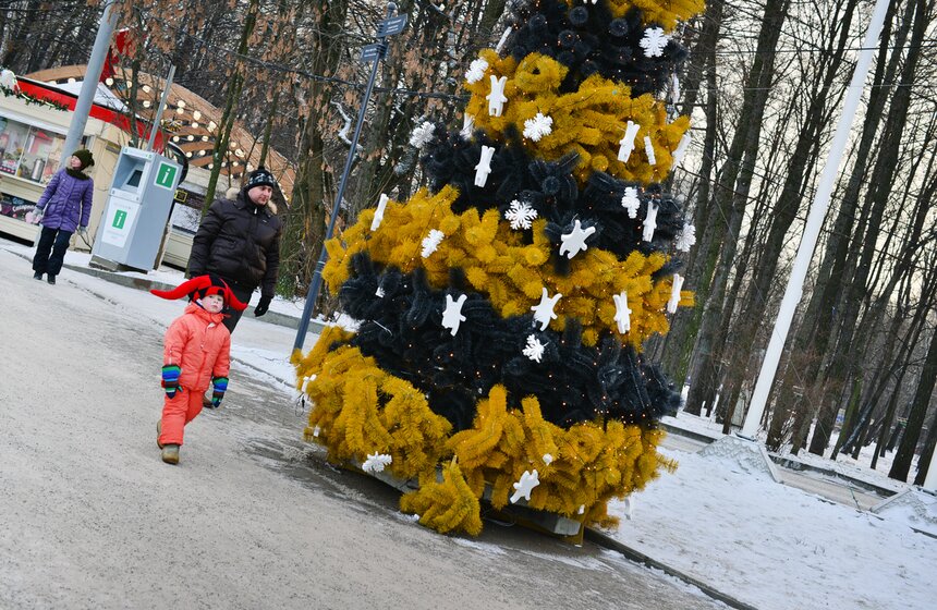 Как отмечают новогодние праздники в парке "Сокольники" 2 фото