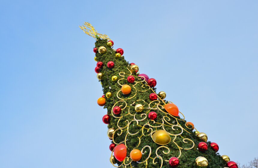 Как отмечают новогодние праздники в парке "Сокольники" 16 фото