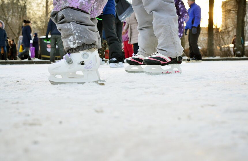 Как отмечают новогодние праздники в парке "Сокольники" 15 фото