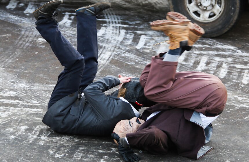 "Каскадерская Елка" в стилистике Толкиена 18 фото