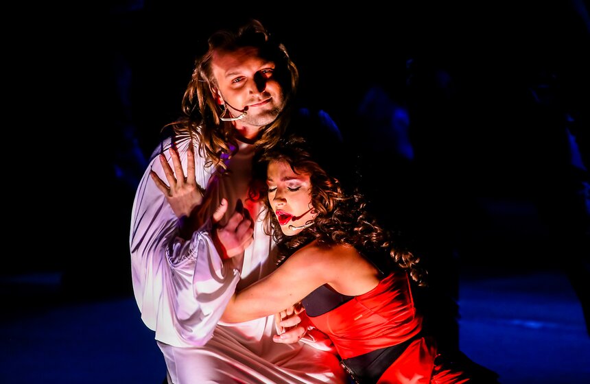 Тысячный показ спектакля "Иисус Христос – суперзвезда" 5 фото