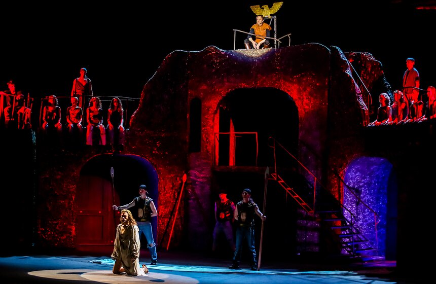 Тысячный показ спектакля "Иисус Христос – суперзвезда" 22 фото