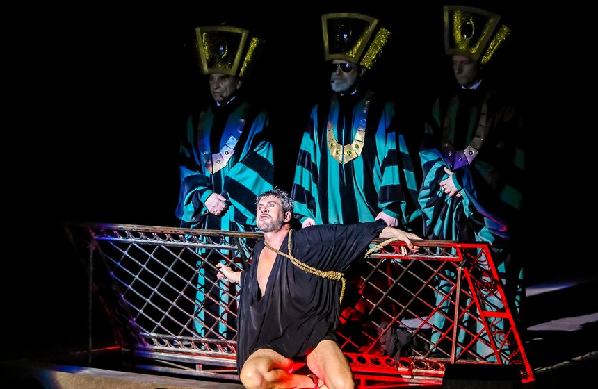 Тысячный показ спектакля "Иисус Христос – суперзвезда" 20 фото