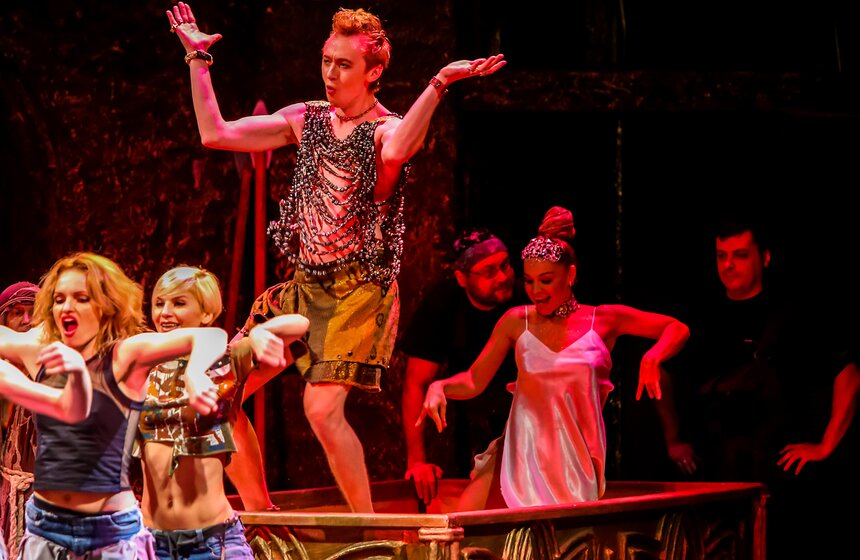 Тысячный показ спектакля "Иисус Христос – суперзвезда" 28 фото