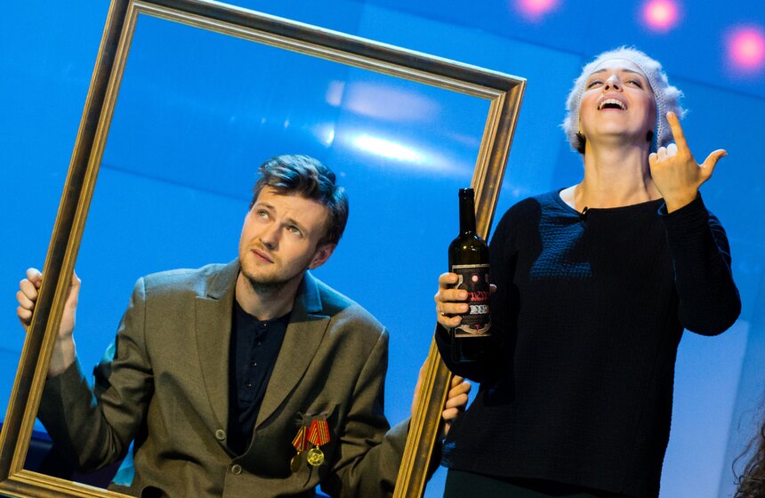 Спектакль РАМТ "Кот стыда" в программе "Театр. Избранное" 8 фото