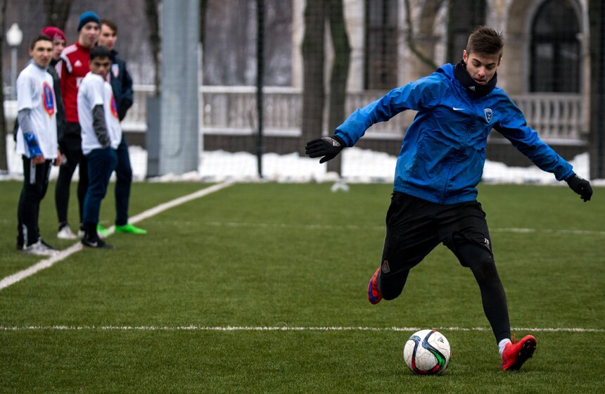 Большой спортивный праздник зимних развлечений в "Лужниках" 17 фото
