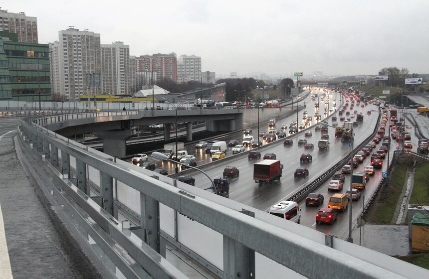 Завершилась реконструкция развязки МКАД с Можайским шоссе 1 фото