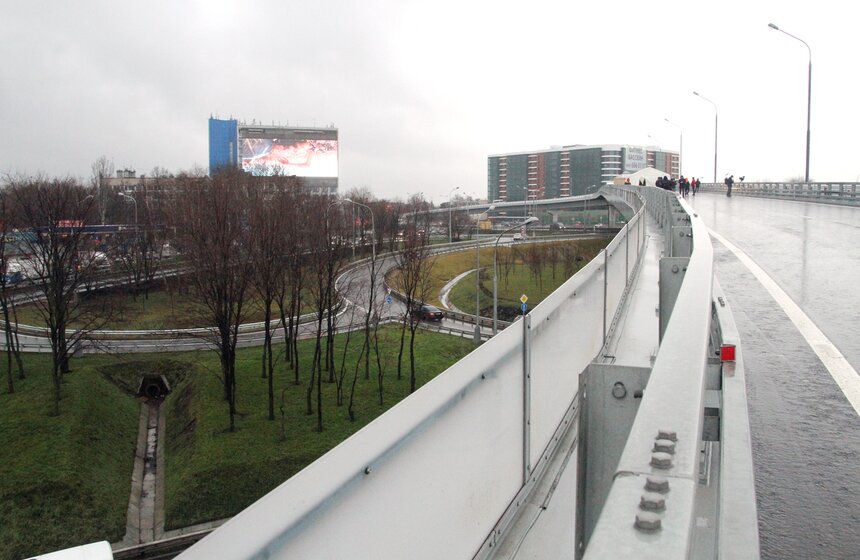 Завершилась реконструкция развязки МКАД с Можайским шоссе 3 фото