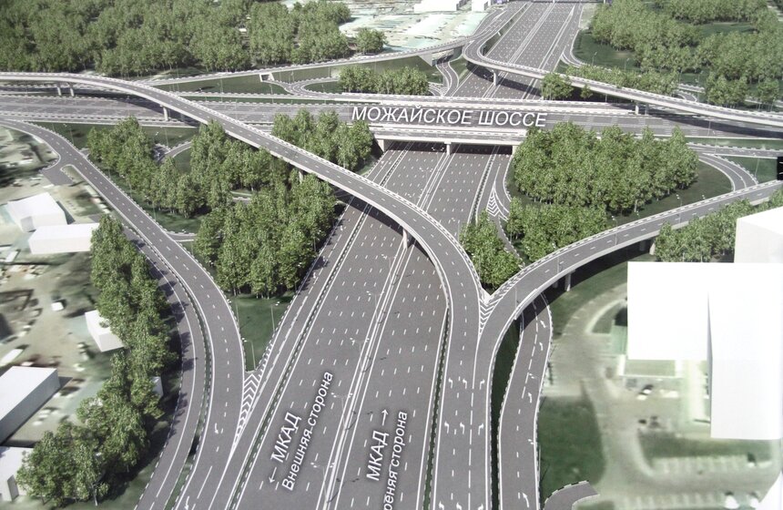Завершилась реконструкция развязки МКАД с Можайским шоссе 5 фото