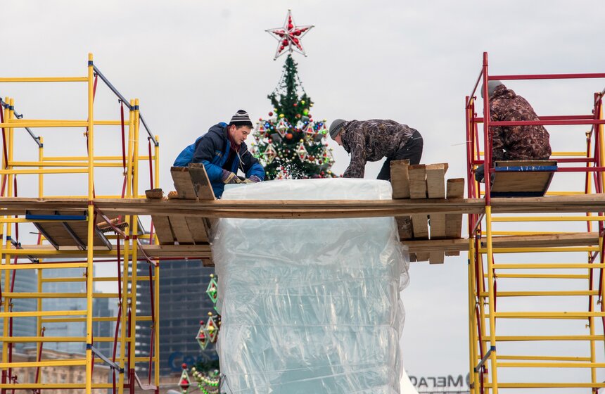 Предпоказ проекта "Ледовая Москва. В кругу семьи" 14 фото