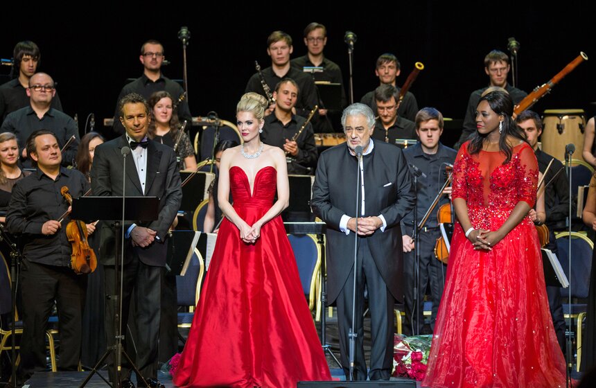 Концерт Пласидо Доминго в "Крокус Сити Холле" 24 фото