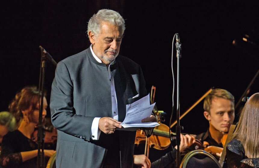 Концерт Пласидо Доминго в "Крокус Сити Холле" 17 фото