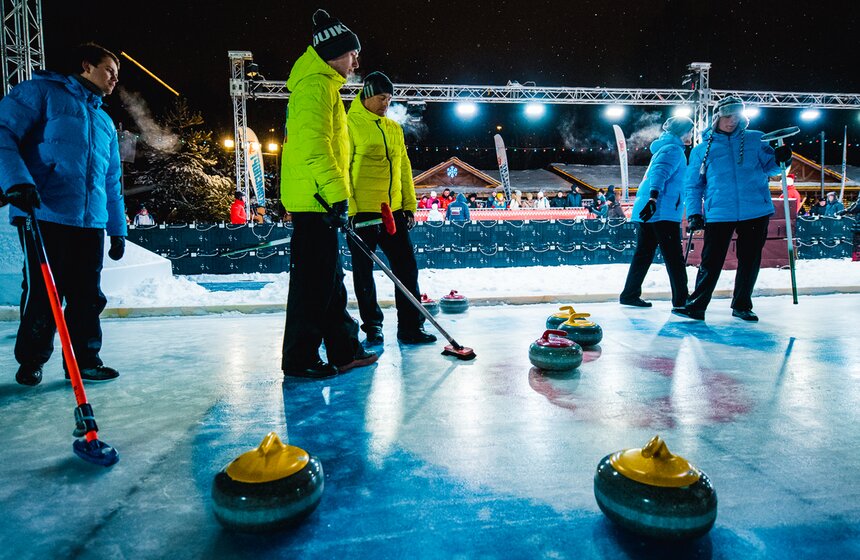 Состоялся этап мирового турнира по керлингу CCT Moscow Classic 8 фото