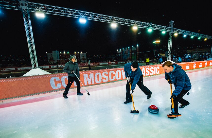 Состоялся этап мирового турнира по керлингу CCT Moscow Classic 14 фото