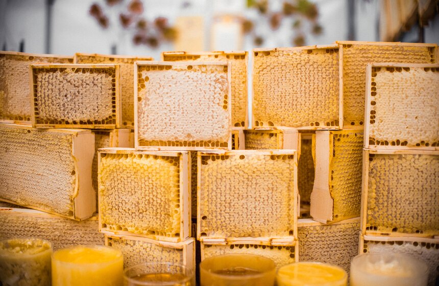 В Коломенском открылась "Ярмарка меда" 14 фото