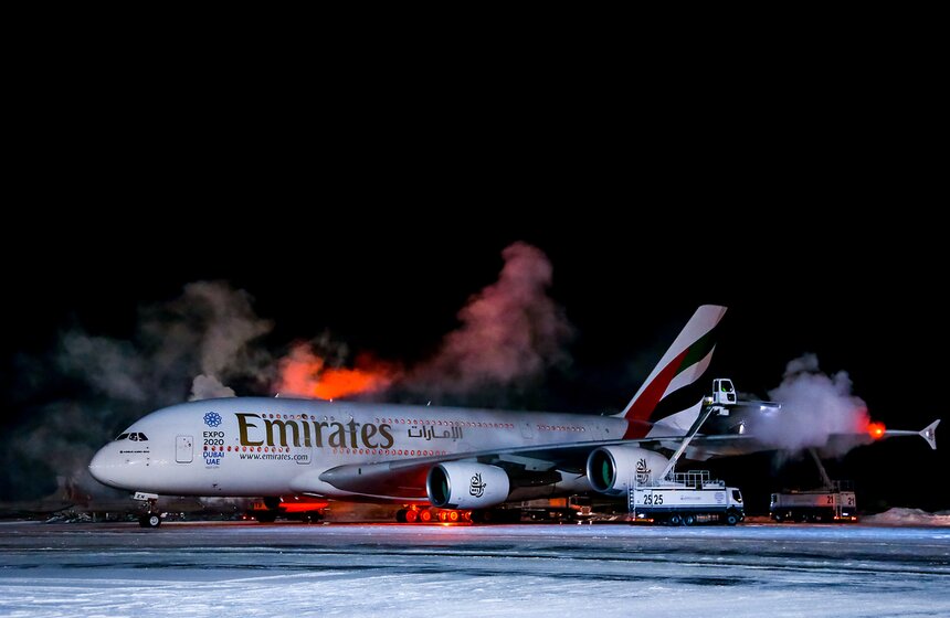 Как обслуживают самый большой пассажирский самолет в Домодедове 20 фото