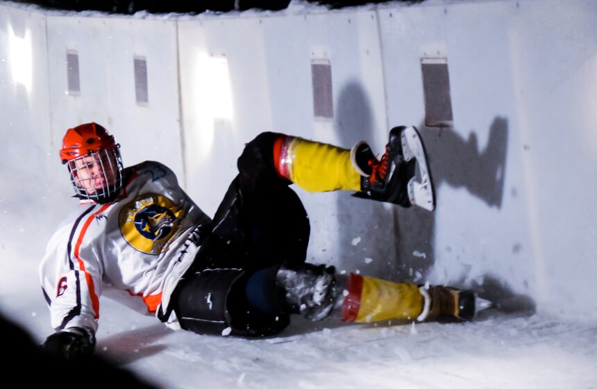 На Воробьевых горах прошел чемпионат России по спуску на коньках 2 фото