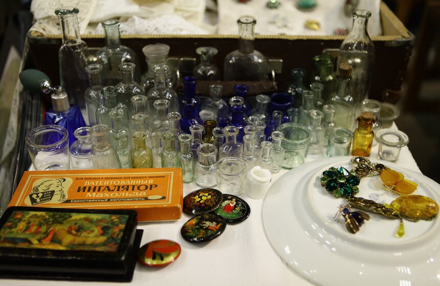 В Музее Москвы организовали зимний блошиный рынок 4 фото