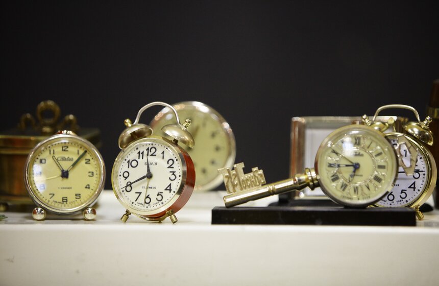 В Музее Москвы организовали зимний блошиный рынок 16 фото