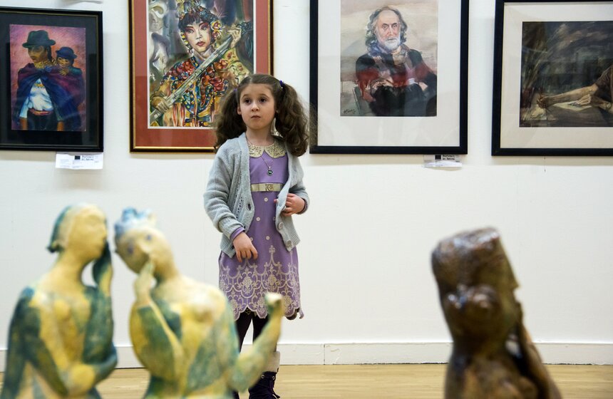 В ЦДХ стартовала "Российская неделя искусств" 7 фото