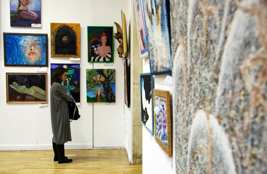 В ЦДХ стартовала "Российская неделя искусств" 18 фото