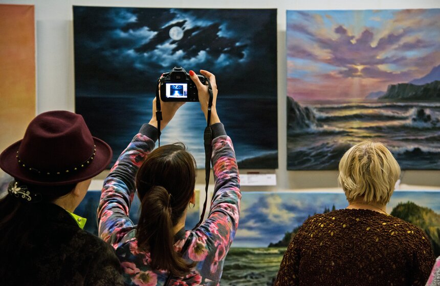 В ЦДХ стартовала "Российская неделя искусств" 17 фото