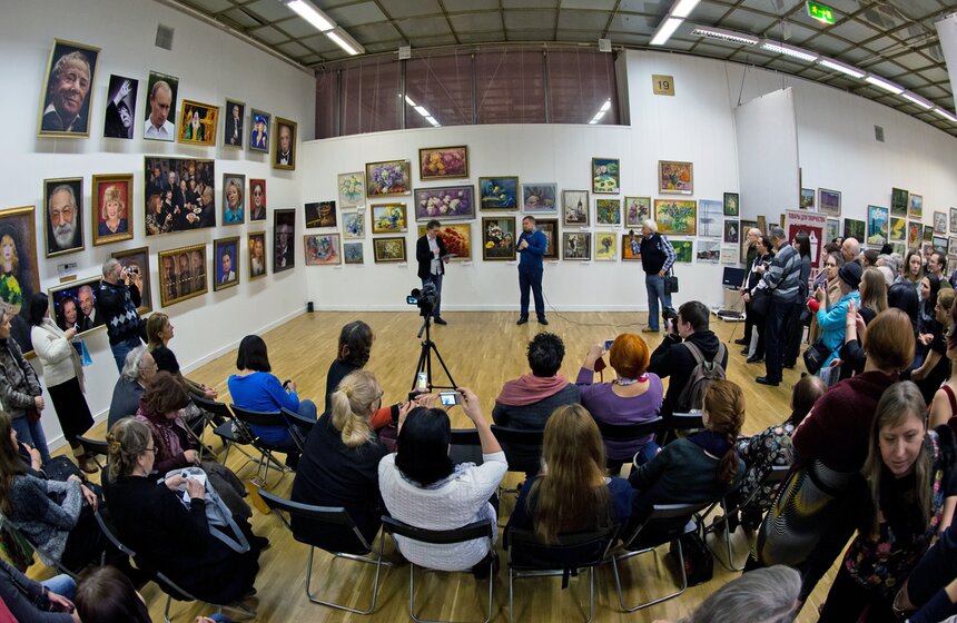 В ЦДХ стартовала "Российская неделя искусств" 22 фото