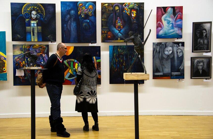 В ЦДХ стартовала "Российская неделя искусств" 25 фото