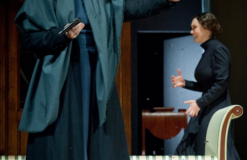 Театр имени Маяковского поставил пьесу о Льве Толстом 27 фото