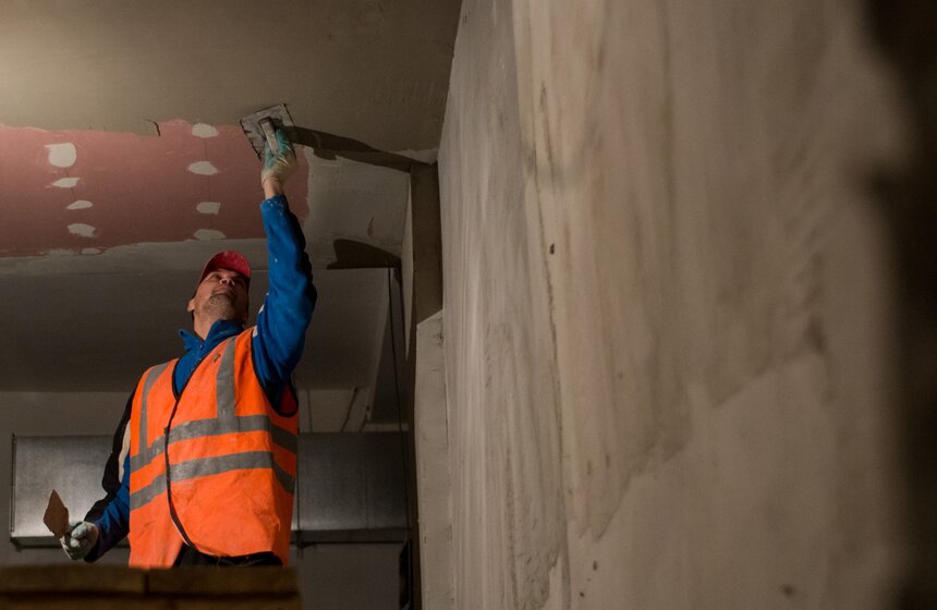 Реконструкция вестибюля кольцевой станции метро "Проспект Мира" 6 фото