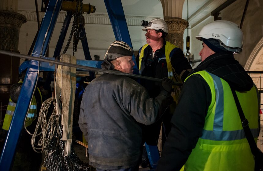 Реконструкция вестибюля кольцевой станции метро "Проспект Мира" 4 фото