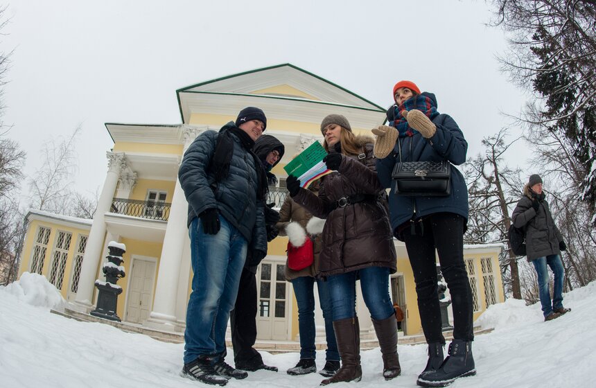 В Москве прошел квест "Студенческий переполох в Нескучном саду" 10 фото