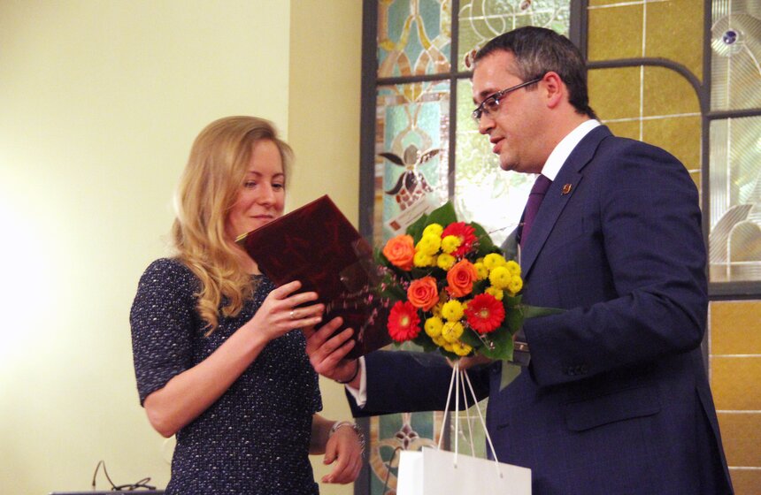 Собянин поблагодарил московских журналистов за работу 17 фото