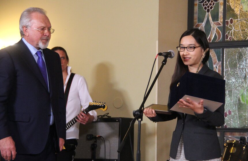 Собянин поблагодарил московских журналистов за работу 8 фото