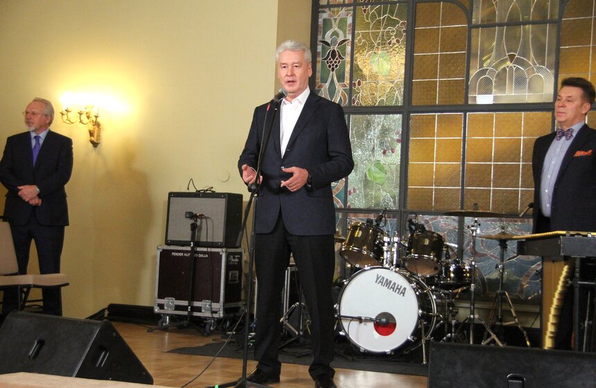 Собянин поблагодарил московских журналистов за работу 5 фото