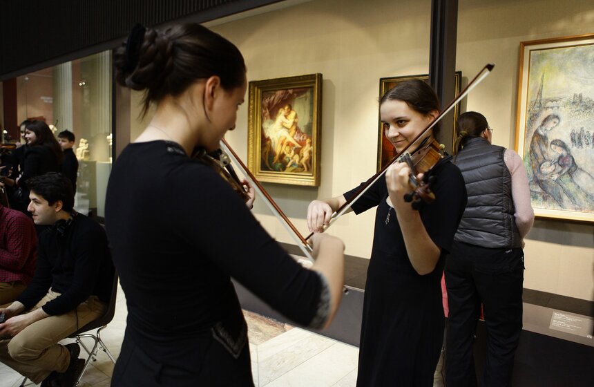 В ГМИИ имени Пушкина открылся фестиваль "Январские вечера" 1 фото