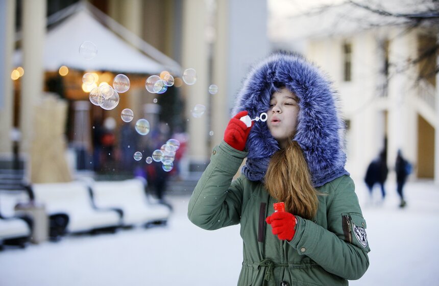 Куда сходить в новогодние праздники: ВДНХ 10 фото