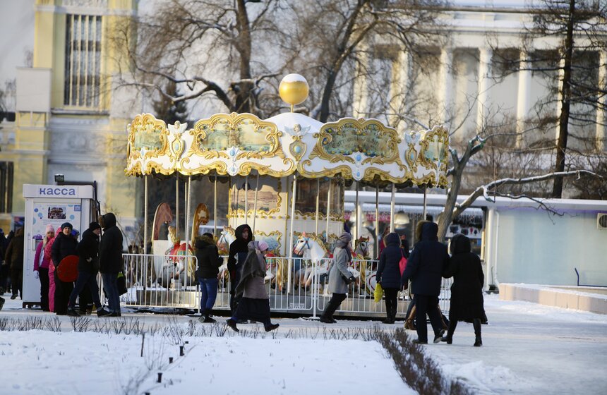 Куда сходить в новогодние праздники: ВДНХ 4 фото