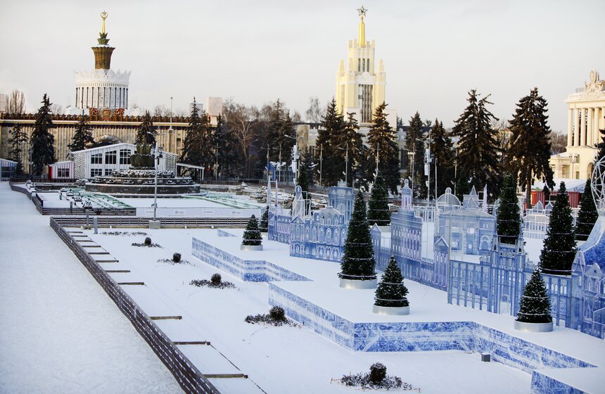 Куда сходить в новогодние праздники: ВДНХ 8 фото