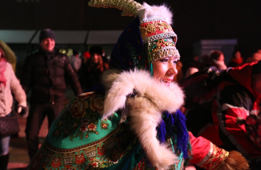 В саду "Эрмитаж" отметили Рождество 19 фото