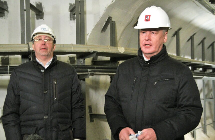 Мэр осмотрел новый коллектор от подстанции "Первомайская" 6 фото