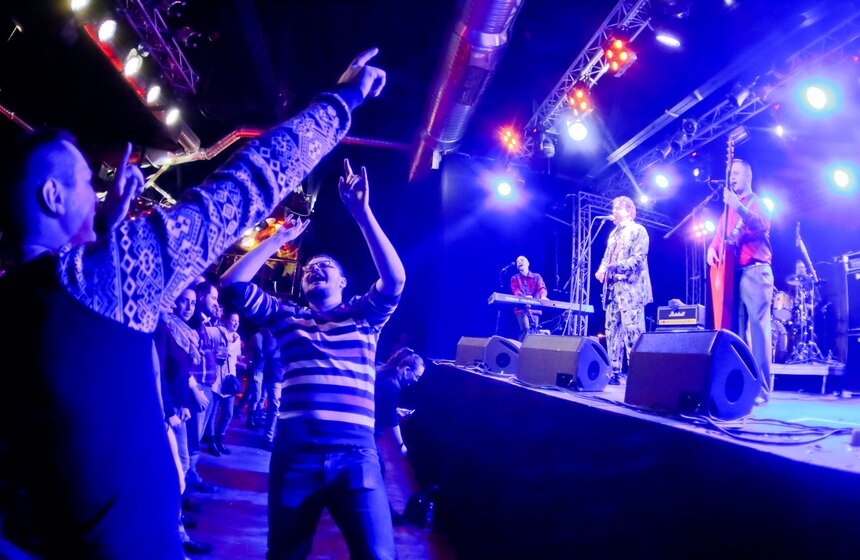 Концерт Red Elvises в клубе Volta 3 фото