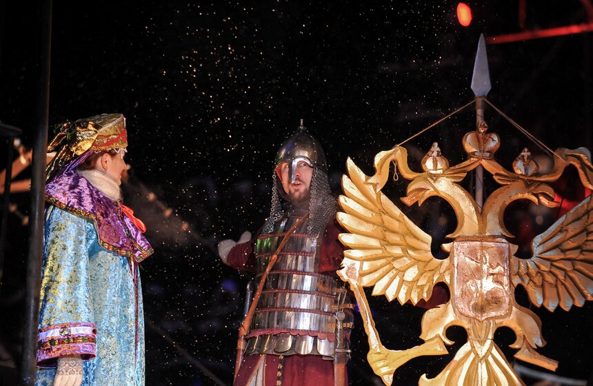 В московском байк-центре проходят детские новогодние елки 14 фото