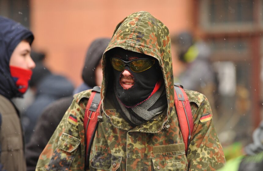 В Москве состоялся первый зимний велопарад 5 фото