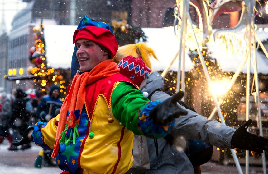 В рамках фестиваля "Путешествие в Рождество" исполнили колядки 10 фото